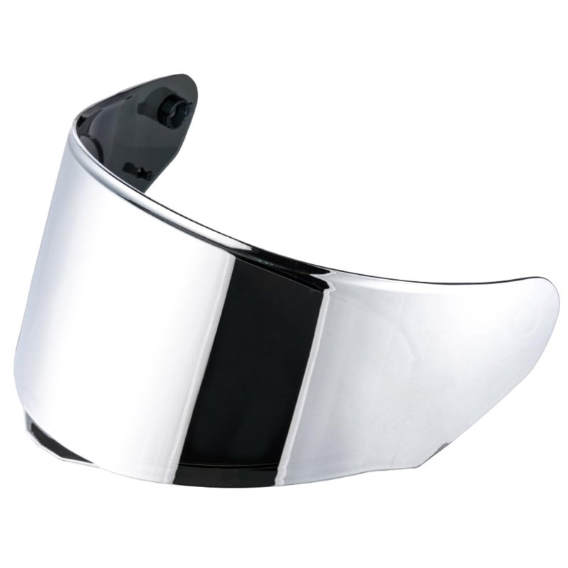 VCOROS Motorcycles Helmet Visor Shield Replacement For LS2 Assault/Rapid/Stream Outer Face Shield Street Motorcycle Helmet (Chrome Silver) - Image 1